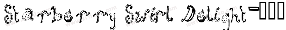 Starberry Swirl Delight字体转换